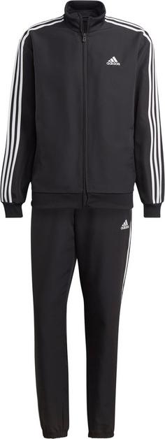 adidas 3-STREIFEN Trainingsanzug Herren black-black