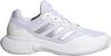 adidas GameCourt 2 Tennisschuhe Damen - ftwr white-silver met.-ftwr white
