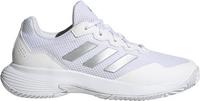 adidas GameCourt 2 Tennisschuhe Damen - ftwr white-silver met.-ftwr white