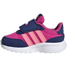 Rückansicht von adidas RUN 70s AC I Sneaker Kinder lucid fuchsia-bliss pink-victory blue