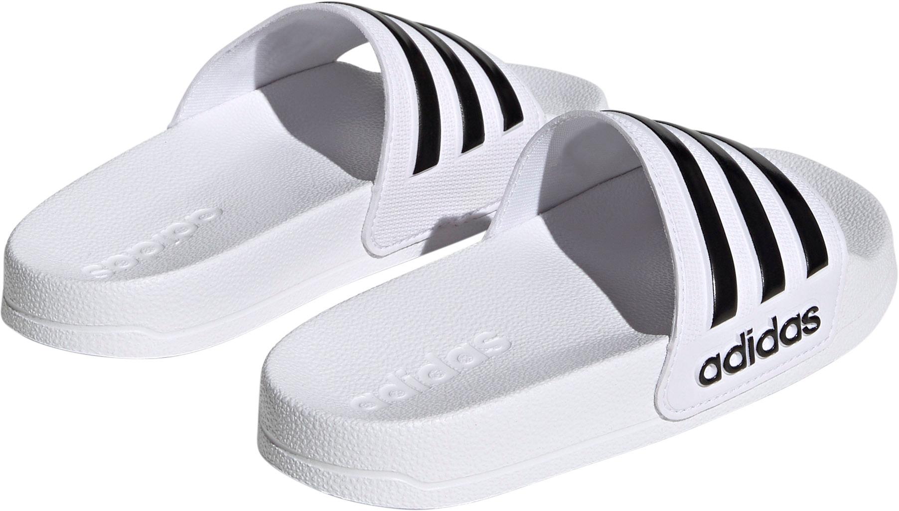 Adidas Adilette Shower Badelatschen Kinder ftwr white core black core black im Online Shop von SportScheck kaufen