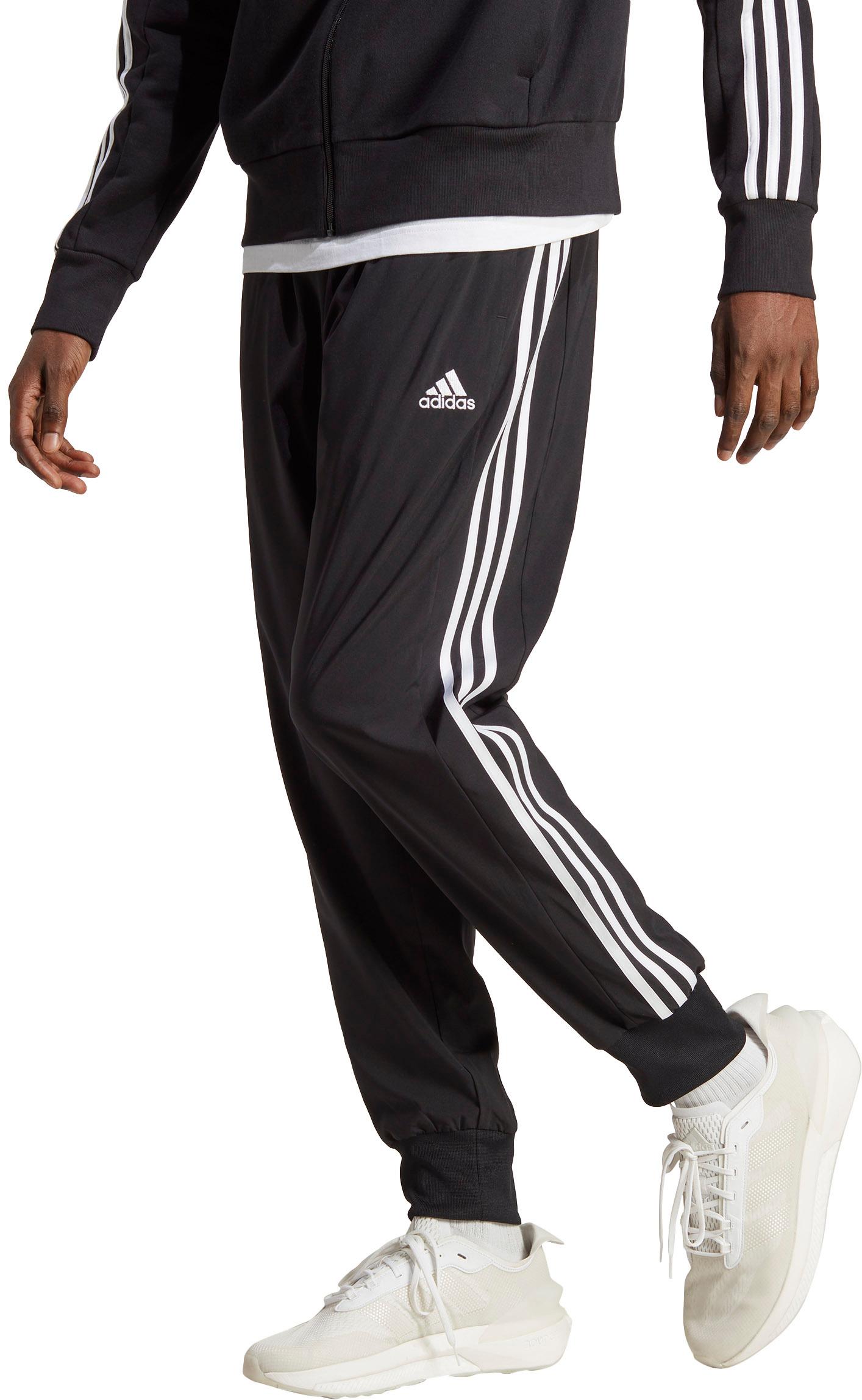 Adidas AEROREADY ESSENTIALS 3-STREIFEN Trainingshose Herren black-white im  Online Shop von SportScheck kaufen