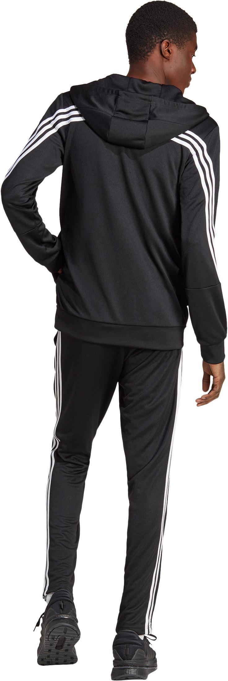 Adidas 3 STREIFEN Trainingsanzug Herren black white im Online Shop von SportScheck kaufen