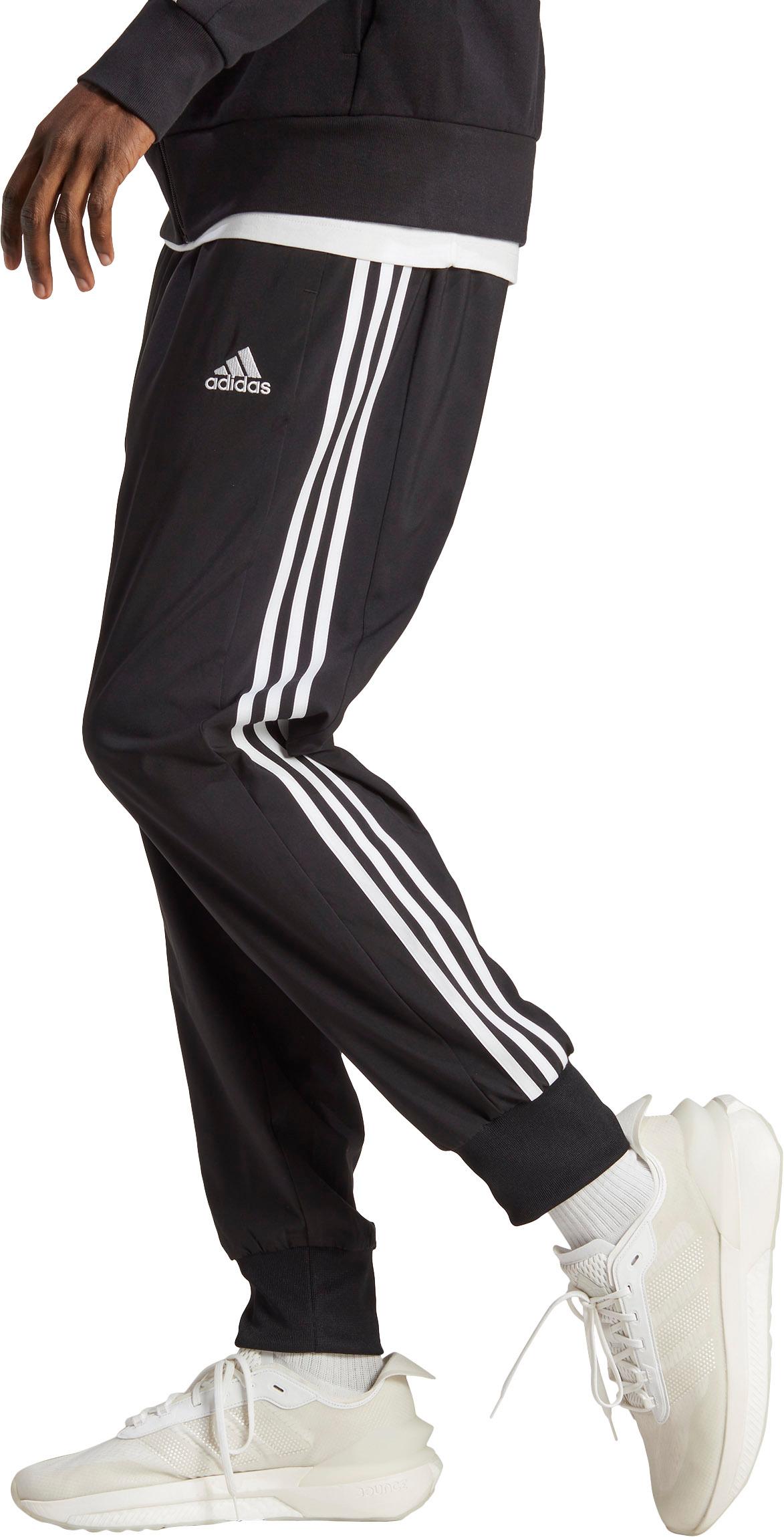 Adidas AEROREADY ESSENTIALS 3-STREIFEN Trainingshose Herren black-white im  Online Shop von SportScheck kaufen