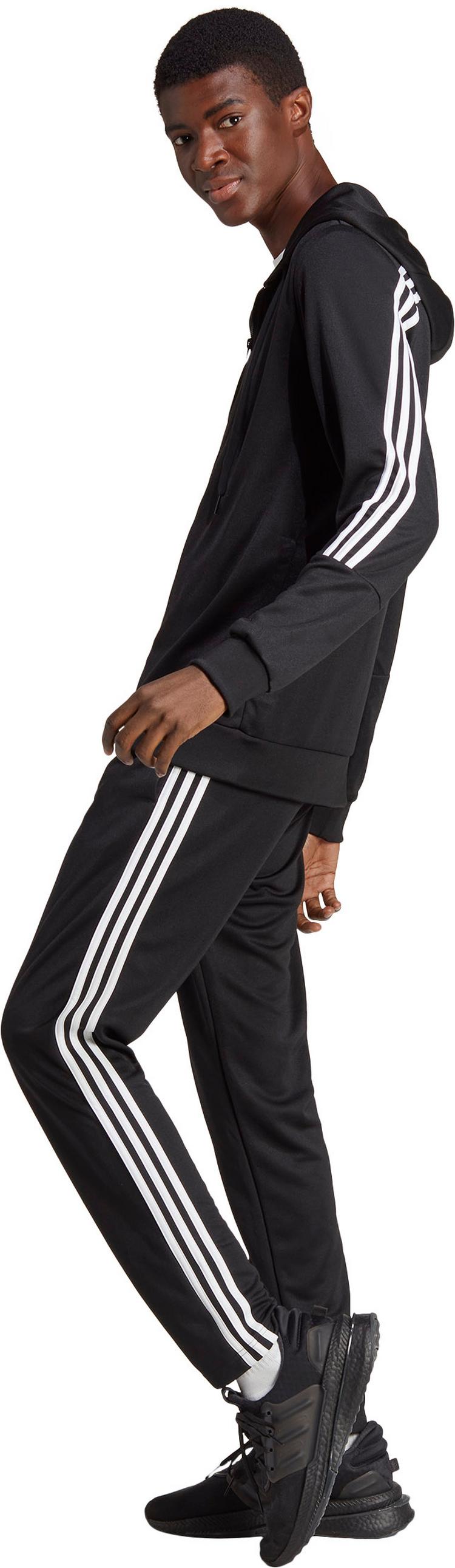 adidas adidas 3-STREIFEN Trainingsanzug Herren - black-white - 3 | SportScheck