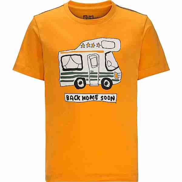 Jack Wolfskin WOLF & VAN T-Shirt Kinder orange pop