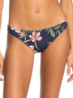 Rückansicht von Roxy Into the Sun Bikini Hose Damen mood indigo tropical depht
