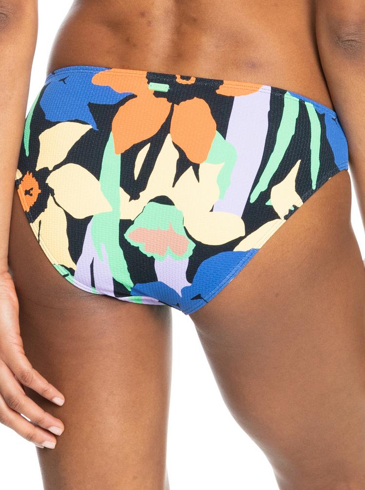 Roxy Roxy Color Jam Bikini Hose Damen - anthracite flower jammin - 1 | SportScheck