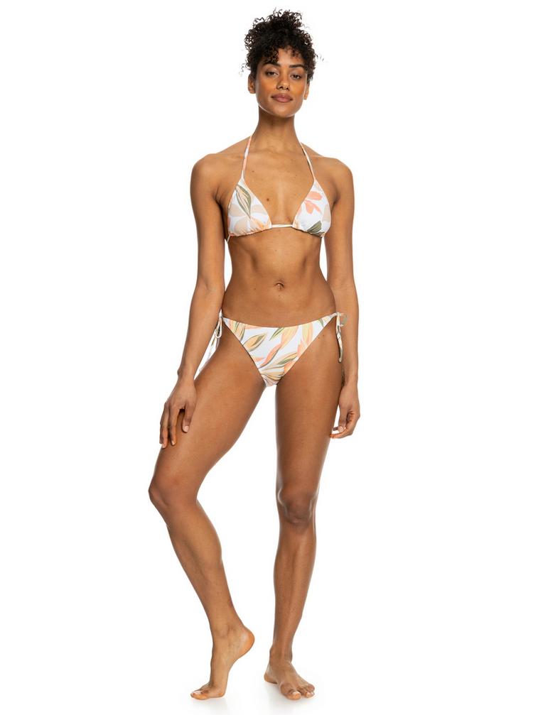 Roxy Roxy Beach Classcis Bikini Hose Damen - bright white subtly salty flat - 3 | SportScheck