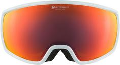 Rückansicht von ALPINA DOUBLE JACK PLNT Q-LITE Sportbrille white matt