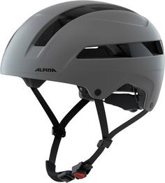 ALPINA Soho Fahrradhelm coffee-grey matt