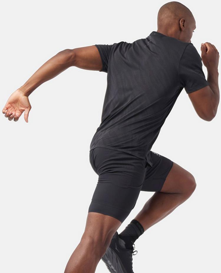 Odlo Odlo Zeroweight Engineered Funktionsshirt Herren - black melange - 1 | SportScheck