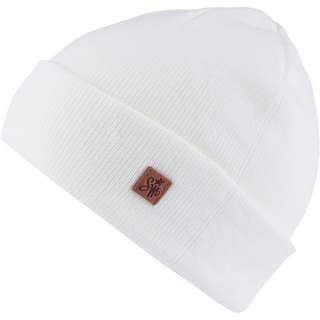 Smith and Miller Basic Cuff Beanie offwhite