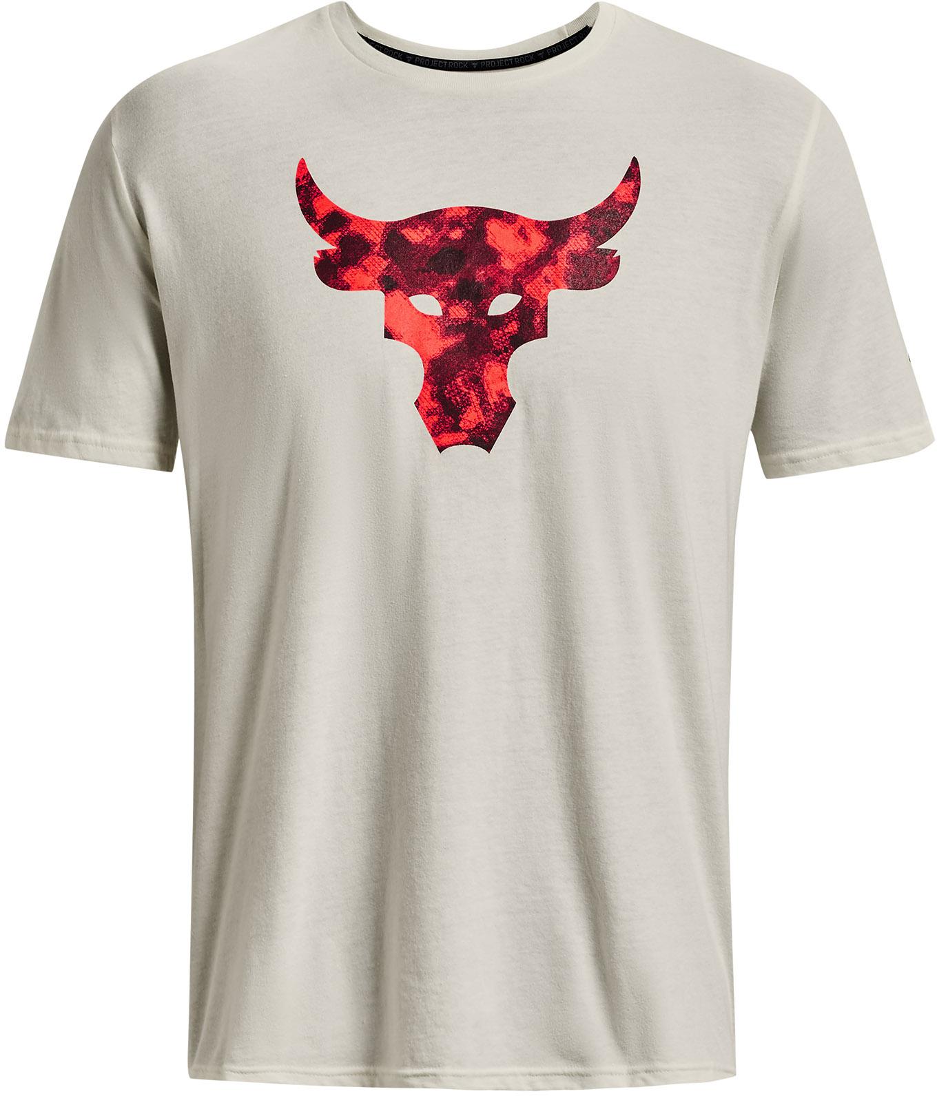 Under Armour Project Rock BRAHMA Funktionsshirt Herren ivory-black