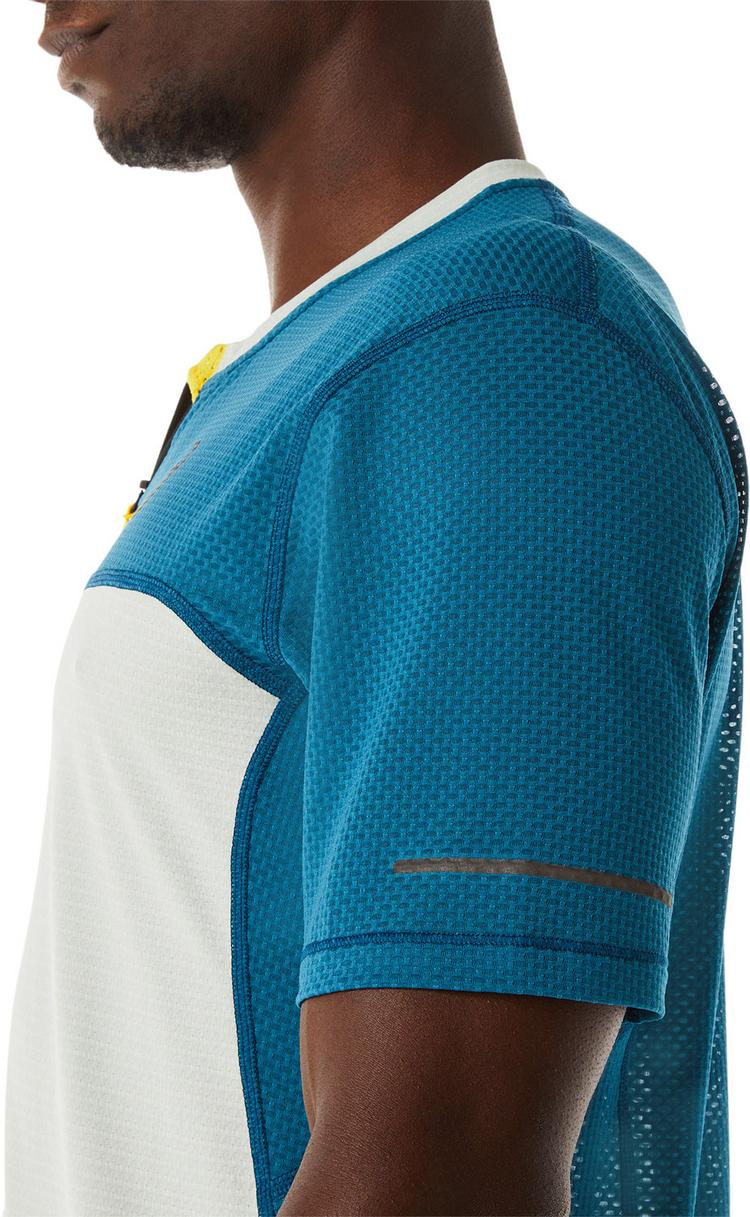 ASICS ASICS FUJITRAIL Funktionsshirt Herren - ink teal-light sage - 7 | SportScheck