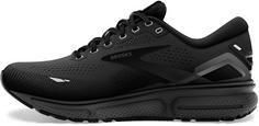 Rückansicht von Brooks Ghost 15 Laufschuhe Damen black-black-ebony