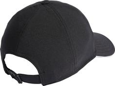 Rückansicht von adidas aeroready Cap Kinder black-white-white