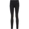 Nike DRI-FIT GO Lauftights Damen - black-black