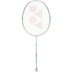 Rückansicht von Yonex NANOFLARE 500 Badmintonschläger matte white