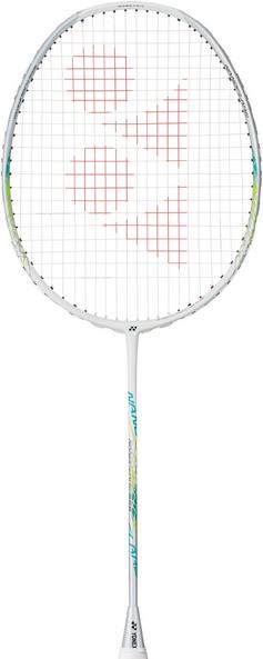 Rückansicht von Yonex NANOFLARE 500 Badmintonschläger matte white