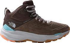 The North Face VECTIV EXPLORIS 2 MID FL LTHR Wanderschuhe Damen bipartisan brown-demitass brown