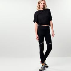 Rückansicht von unifit Lauftights Damen caviar