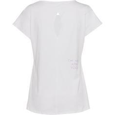 Rückansicht von unifit T-Shirt Damen bright white
