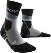 CEP Max Cushion Socken Damen - grey-black