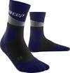 CEP Max Cushion Socken Damen - grey-purple