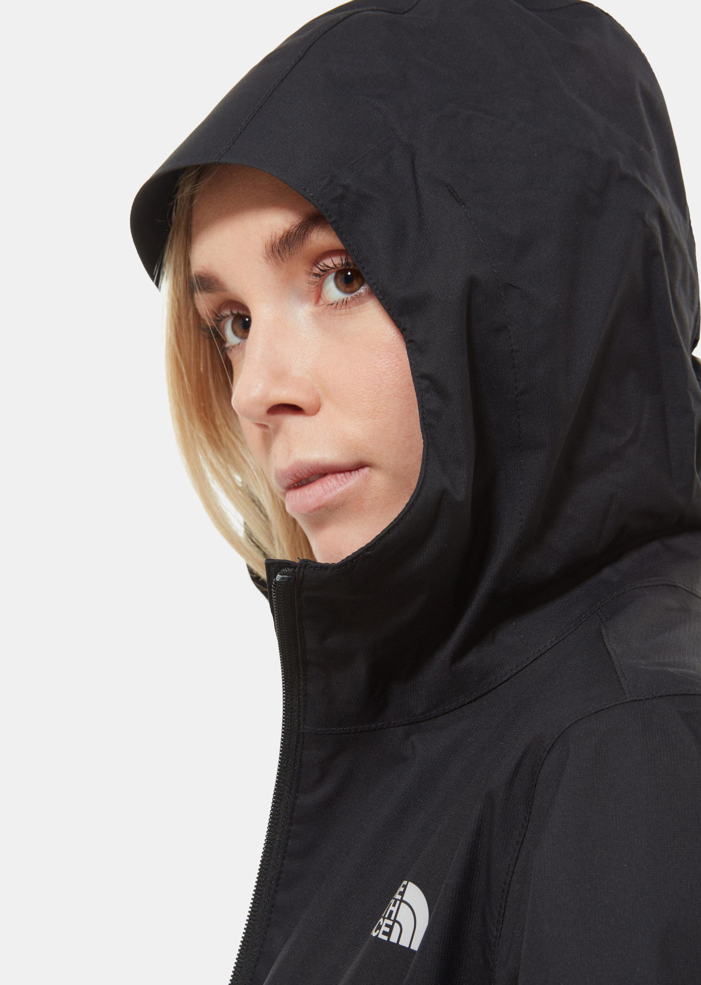 The North Face QUEST Regenjacke Damen tnf black-foil grey im Online Shop  von SportScheck kaufen