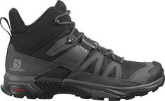 Salomon GTX X ULTRA 4 MID Wanderschuhe Herren black-magnet-pearl