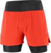Salomon SENSE Funktionsshorts Herren - fiery red