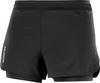 Salomon CROSS Funktionsshorts Damen - deep black