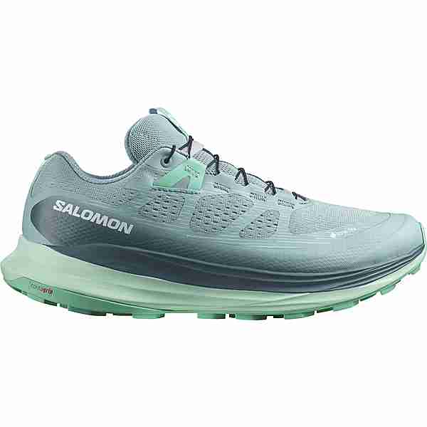Salomon GTX ULTRA GLIDE 2 Trailrunning Schuhe Damen stone blue-yucca-biscay green