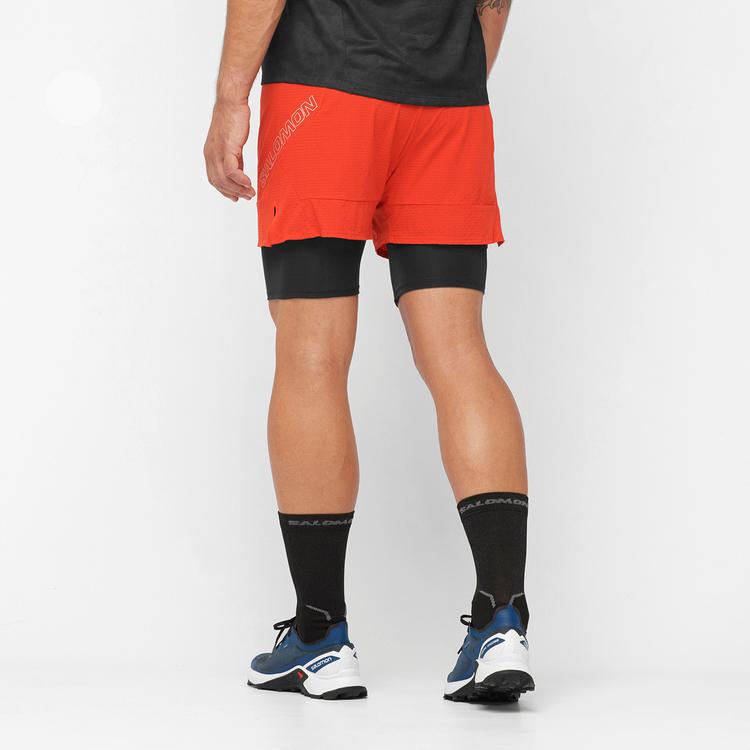 Salomon Salomon SENSE Funktionsshorts Herren - fiery red - 1 | SportScheck