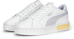 PUMA Cali Star Sneaker Damen puma white-spring lavender-light straw