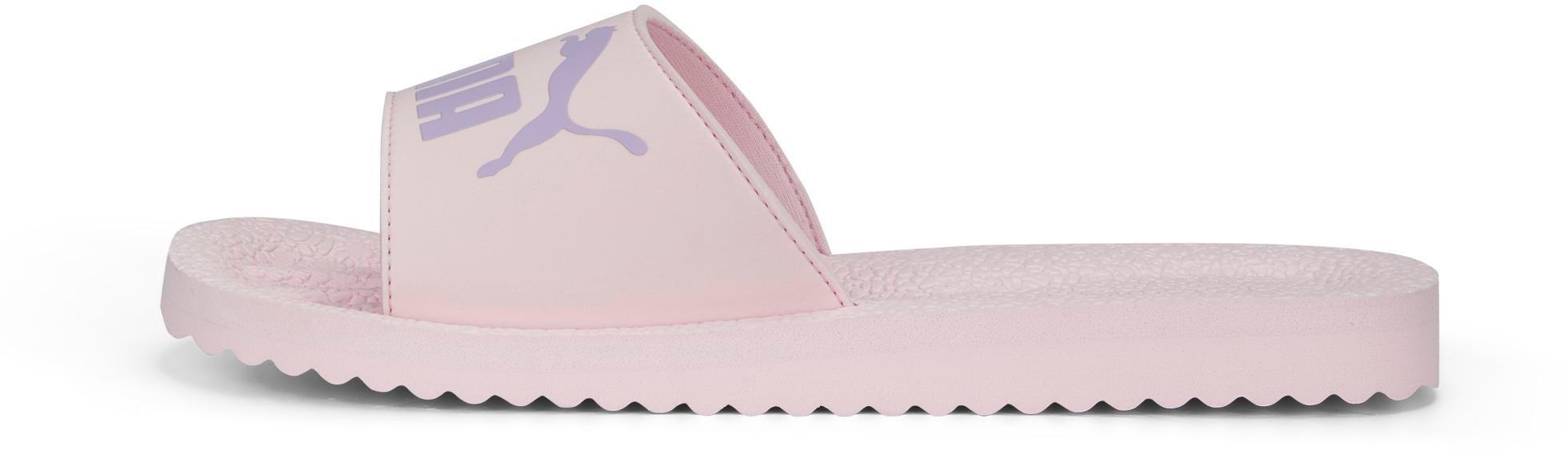 PUMA Purecat Badelatschen Damen pearl pink vivid violet im Online Shop von SportScheck kaufen