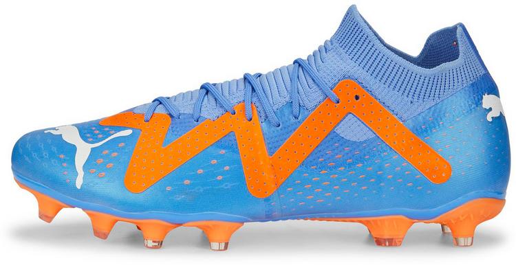 PUMA PUMA FUTURE MATCH FG/AG Fu&szlig;ballschuhe - blue glimmer-puma white-ultra orange - 0 | SportScheck