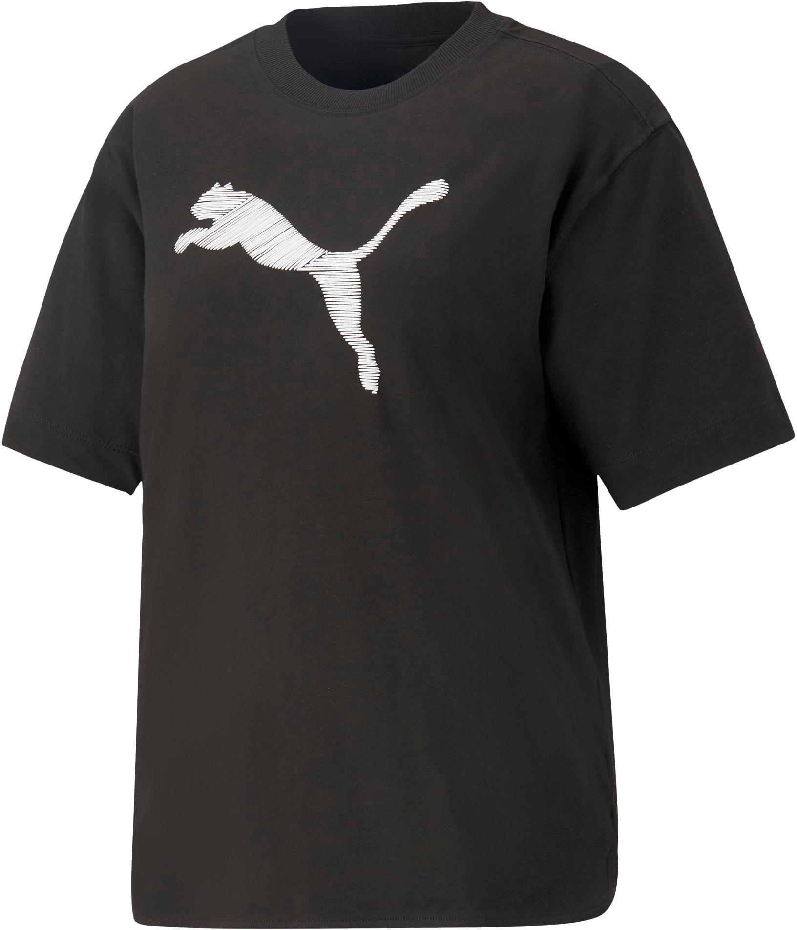 Online Damen black T-Shirt kaufen PUMA SportScheck puma HER von Shop im