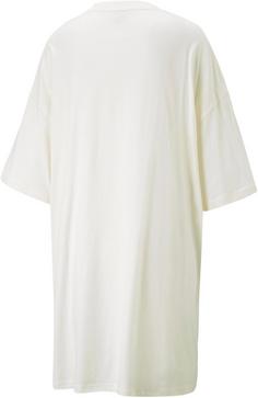 Rückansicht von PUMA Classics Jerseykleid Damen offwhite