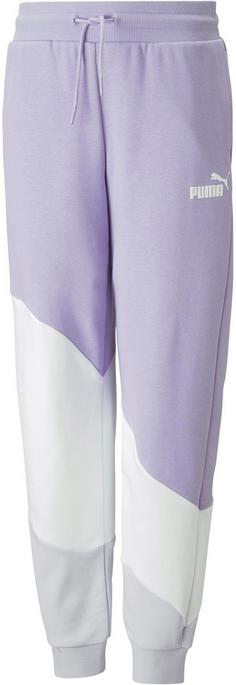 PUMA POWER COLORBLOCK Sweathose Kinder vivid violet