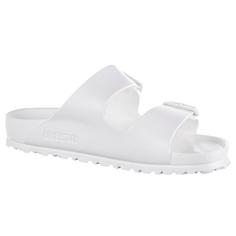 Rückansicht von Birkenstock Arizona EVA Badelatschen Damen white