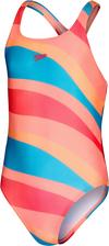 SPEEDO Printed Medalist Badeanzug M&auml;dchen - soft coral-nectarine-aquarium