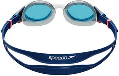 Rückansicht von SPEEDO BIOFUSE 2.0 Schwimmbrille blue-white-red-blue