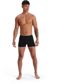 Rückansicht von SPEEDO Endurance- Kastenbadehose Herren black
