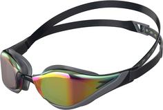 SPEEDO FASTSKIN PURE FOCUS MIR Schwimmbrille black-cool grey-ruby