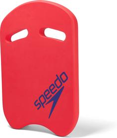 Rückansicht von SPEEDO KICK BOARD Schwimmhilfe red-blue-flame