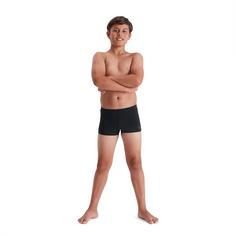 Rückansicht von SPEEDO Endurance+ Kastenbadehose Kinder black