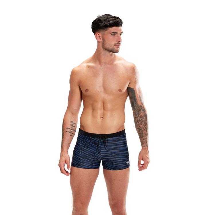 SPEEDO SPEEDO Valmilton Badehose Herren - black-ammonite blue-dapple grey - 0 | SportScheck