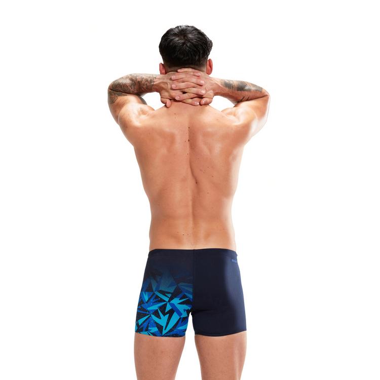 SPEEDO SPEEDO Hypberboom Badehose Herren - true navy-blue flame-pool - 1 | SportScheck